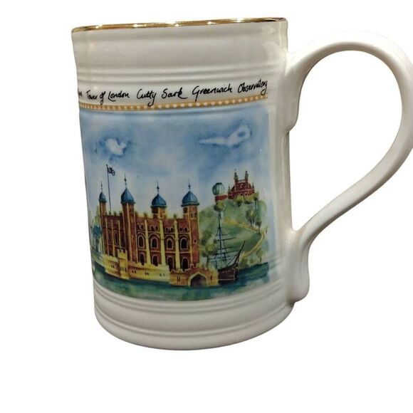 Vintage London Panorama Large Tankard from Harrods - Picture 1 of 16